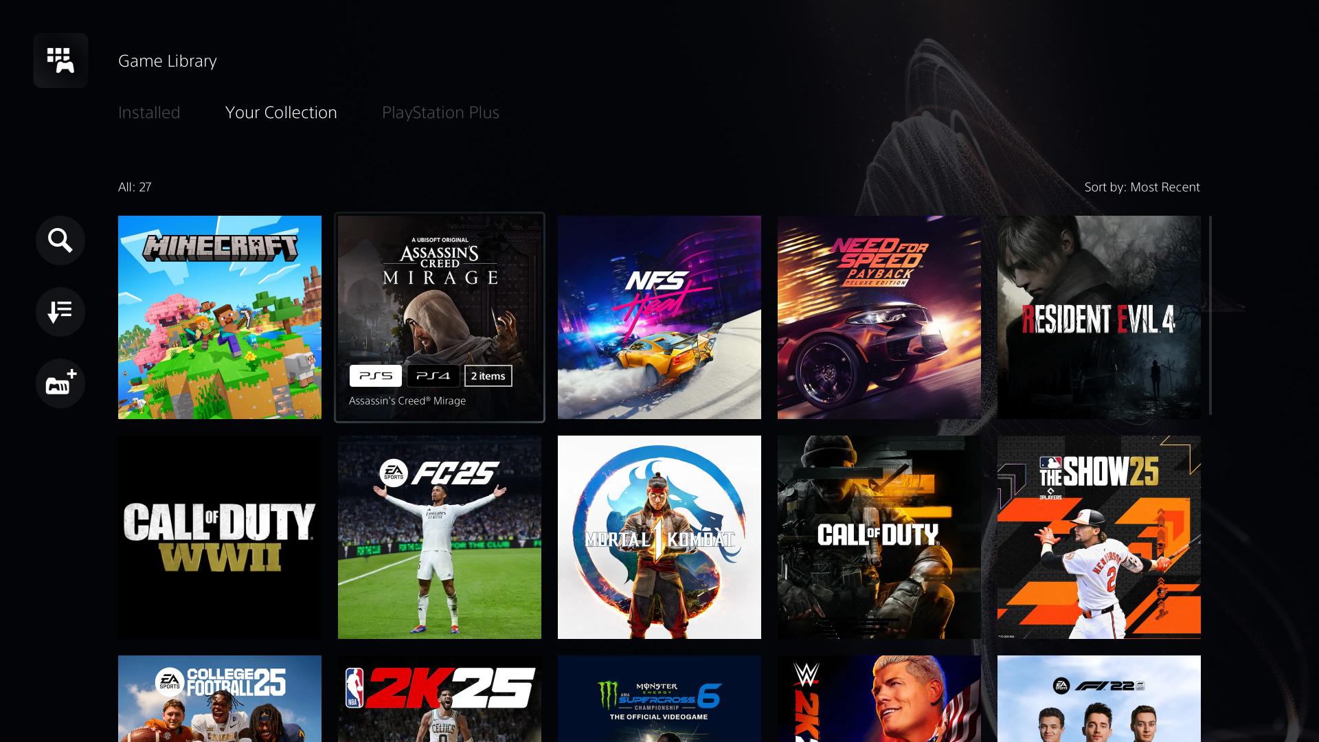 Game List